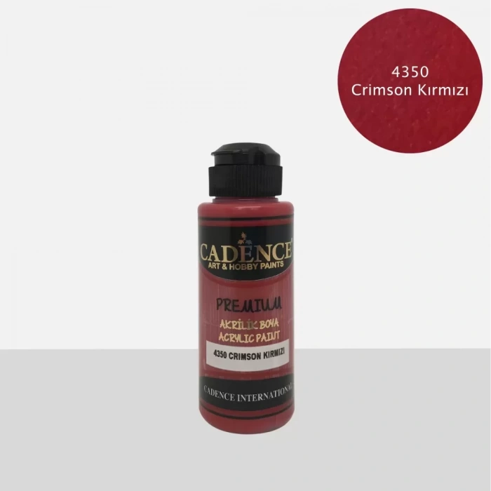PREMIUM AKRİLİK BOYA 4350 CRIMSON K. 70ML