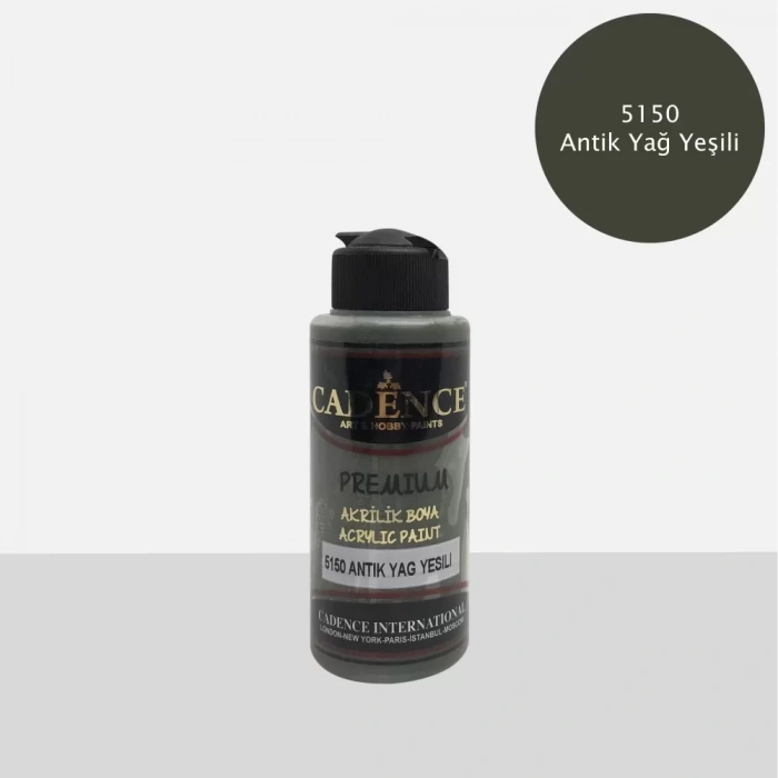 PREMIUM AKRİLİK BOYA 5150 ANTİK YAĞ Y. 120ML