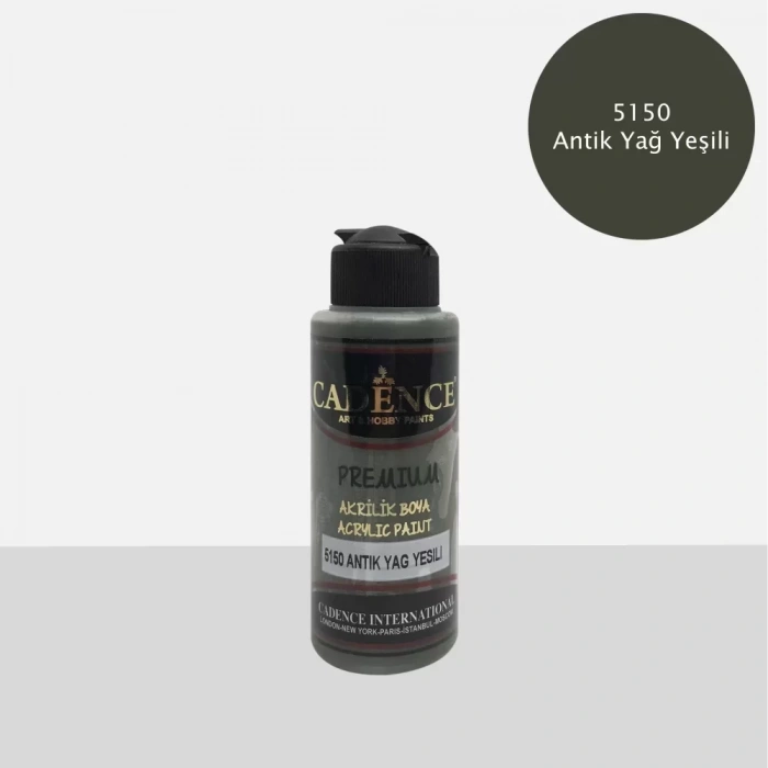 PREMIUM AKRİLİK BOYA 5150 ANTİK YAĞ Y. 70ML