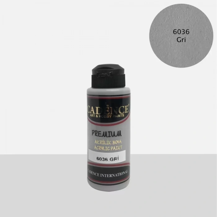 PREMIUM AKRİLİK BOYA 6036 GRİ 70ML