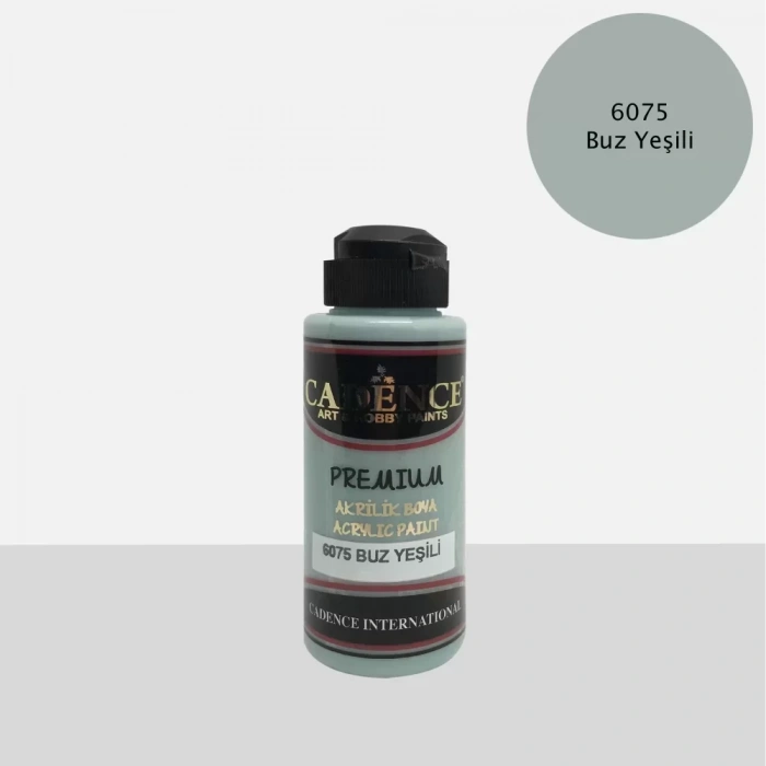 PREMIUM AKRİLİK BOYA 6075 BUZ YEŞİLİ 120ML
