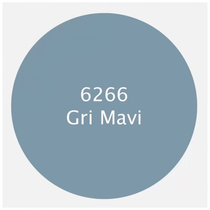 PREMIUM AKRİLİK BOYA 6266 GRİ MAVİ 500ML