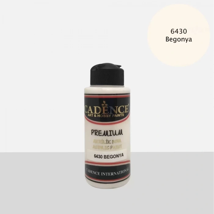 PREMIUM AKRİLİK BOYA 6430 BEGONYA 120ML