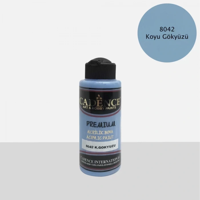 PREMIUM AKRİLİK BOYA 8042 K. GÖKYÜZÜ 120ML