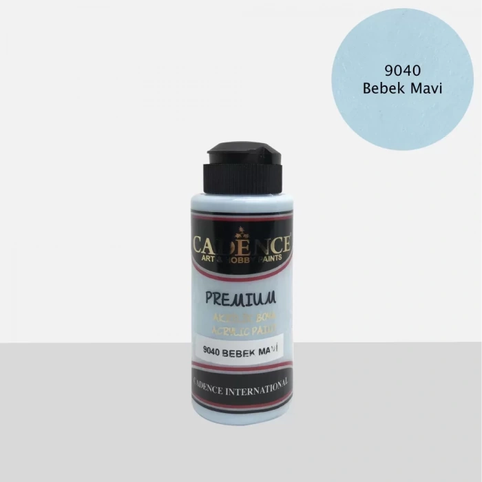 PREMIUM AKRİLİK BOYA 9040 B. MAVİ 120ML