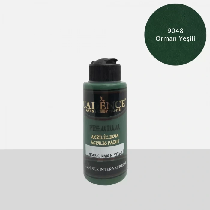 PREMIUM AKRİLİK BOYA 9048 ORMAN YEŞİLİ 120ML