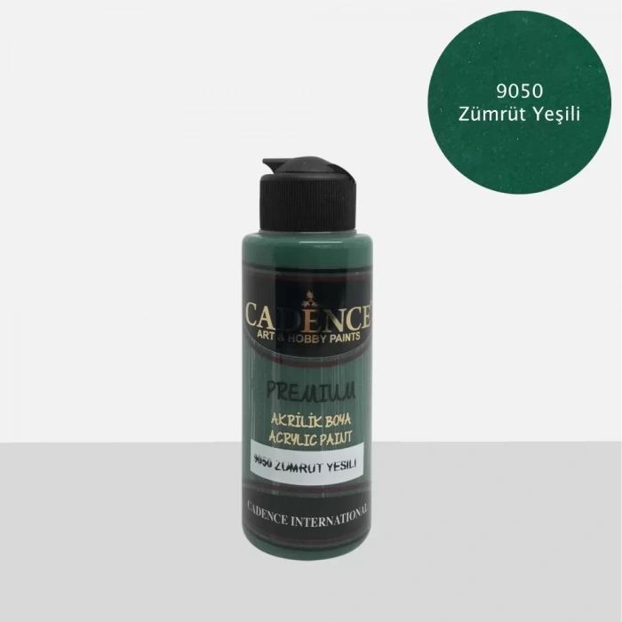 PREMIUM AKRİLİK BOYA 9050 ZÜMRÜT YEŞİLİ 250ML
