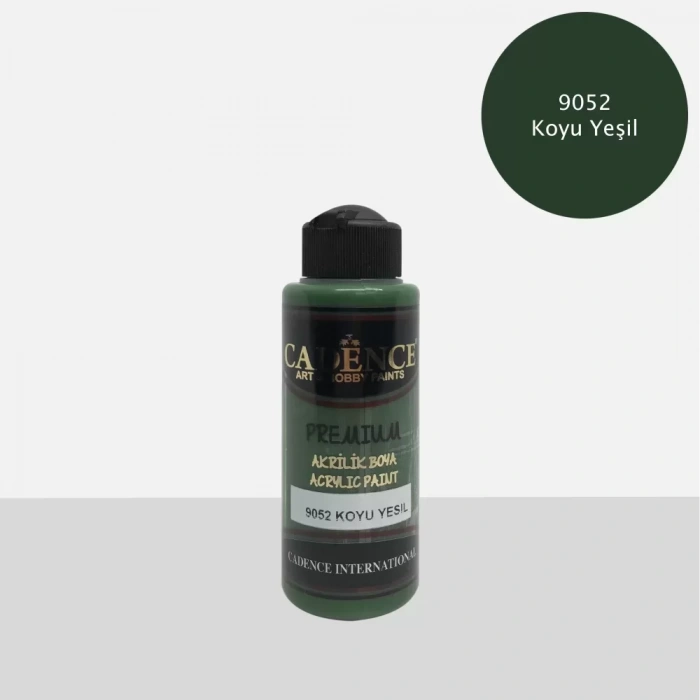 PREMIUM AKRİLİK BOYA 9052 KOYU YEŞİL 70ML