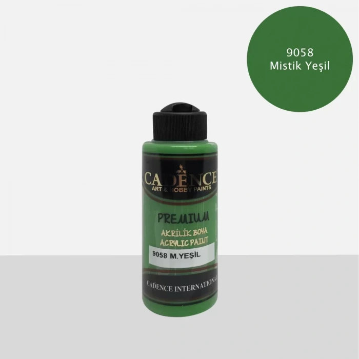 PREMIUM AKRİLİK BOYA 9058 M. YEŞİL 120ML