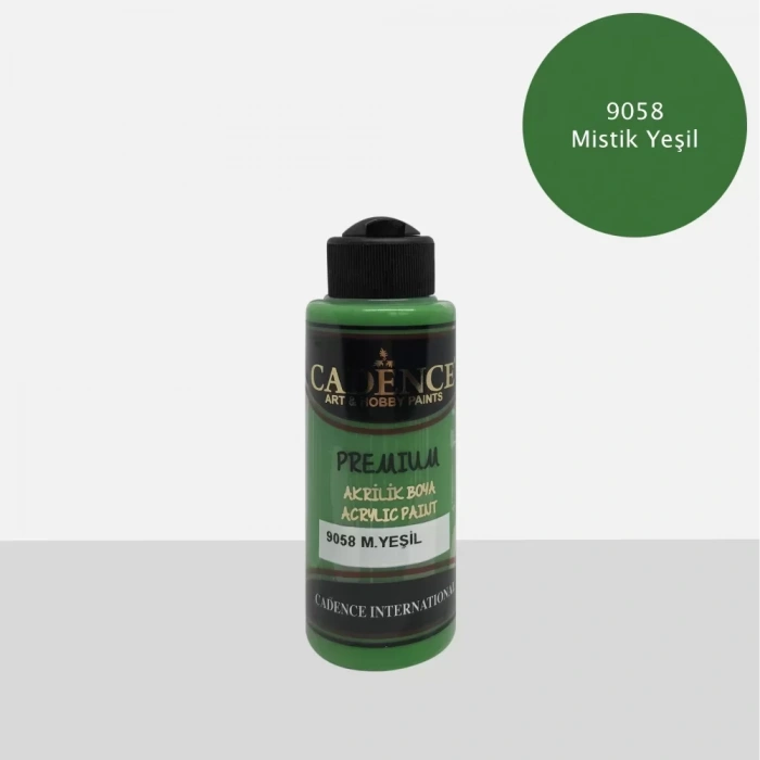 PREMIUM AKRİLİK BOYA 9058 M. YEŞİL 70ML