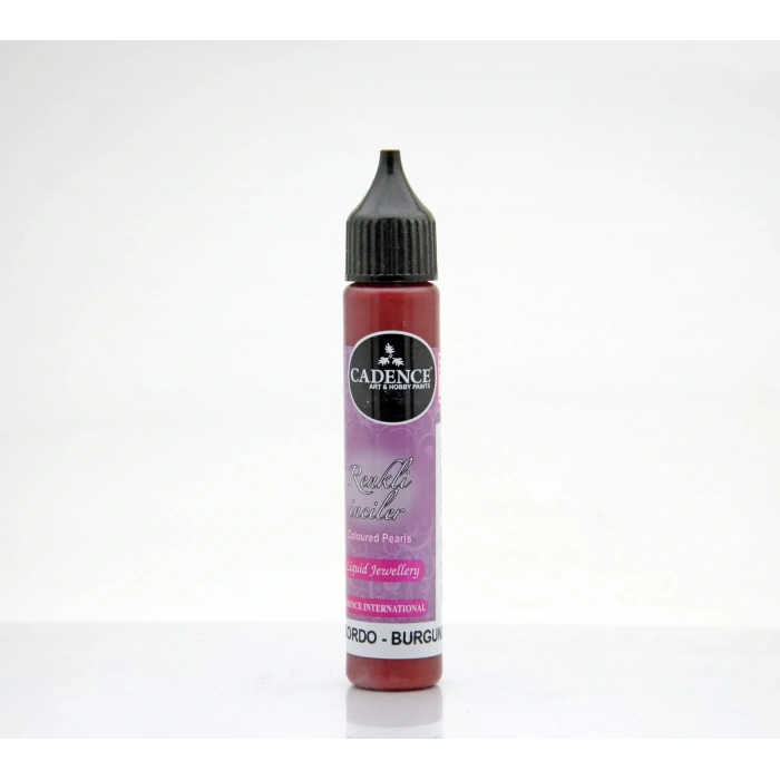 RENKLİ İNCİLER OPAK 565 BORDO 25ML