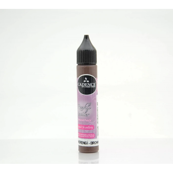 RENKLİ İNCİLER OPAK 567 KAHVERENGİ 25ML