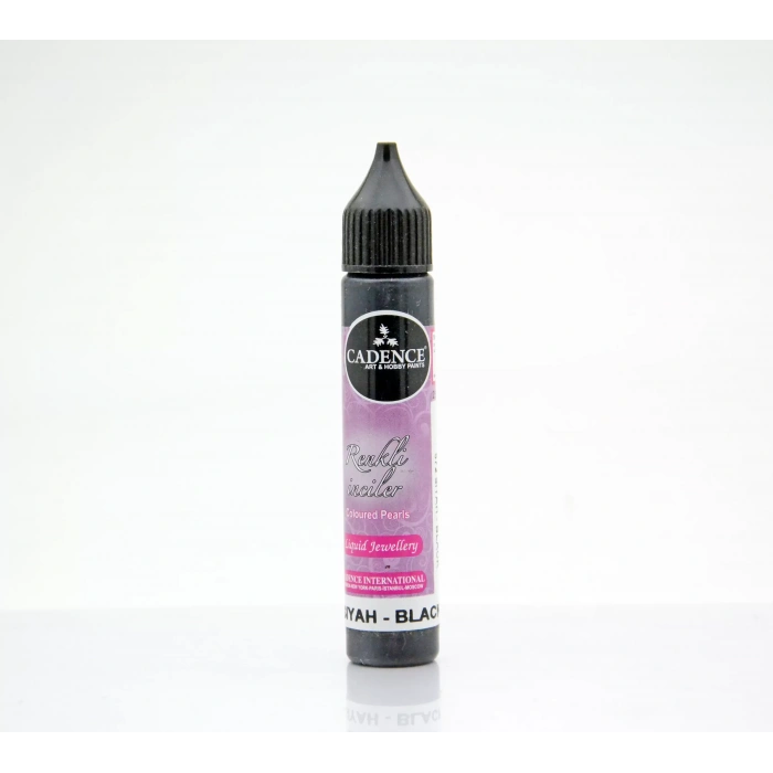 RENKLİ İNCİLER OPAK 572 SİYAH 25ML