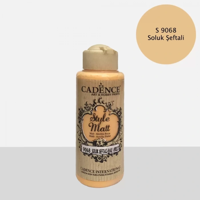 STYLE MAT AKRİLİK BOYA S-9068 SOLUK KAYISI 120ML