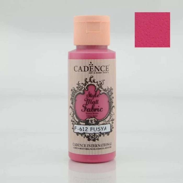 STYLE MATT KUMAŞ BOYA F-612 FUŞYA 59ML