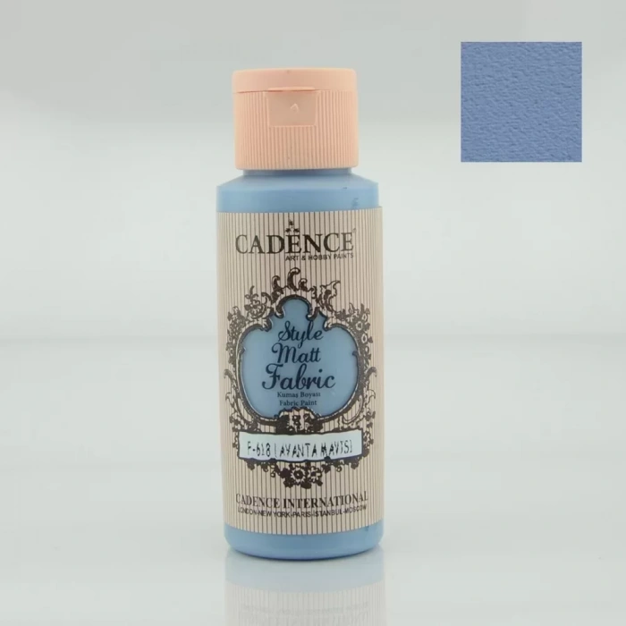 STYLE MATT KUMAŞ BOYA F-618 LAVANTA MAVİ 59ML