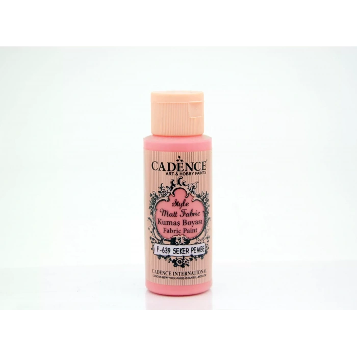 STYLE MATT KUMAŞ BOYA F-639 ŞEKER PEMBE 59ML