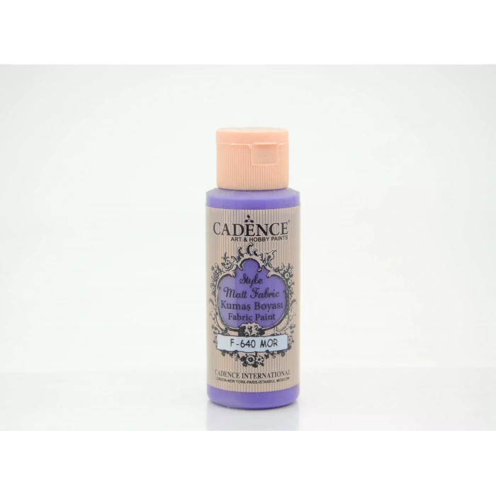 STYLE MATT KUMAŞ BOYA F-640 MOR 59ML