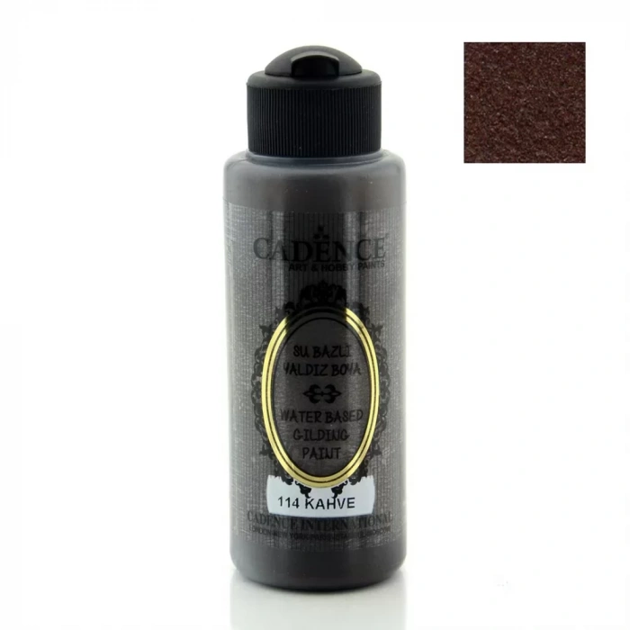 SUBAZLI YALDIZ BOYA 114 KAHVERENGİ 120ML