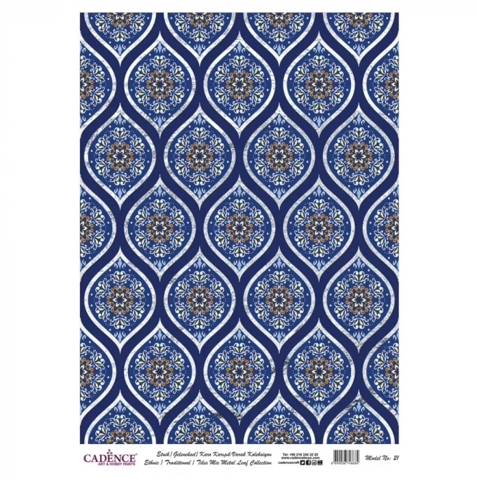 VARAK GÜMÜŞ PİRİNÇ DEKOPAJ MODEL-21 30X42