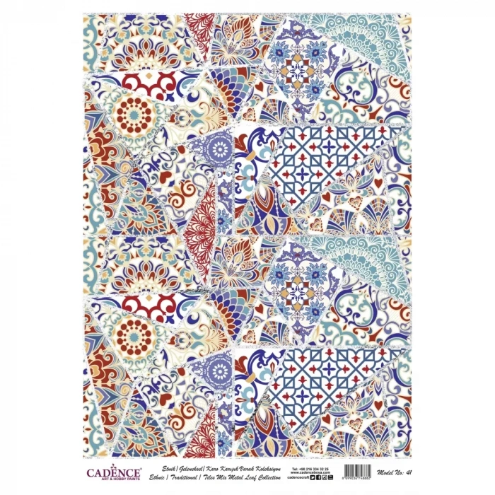 VARAK GÜMÜŞ PİRİNÇ DEKOPAJ MODEL-41 30X42