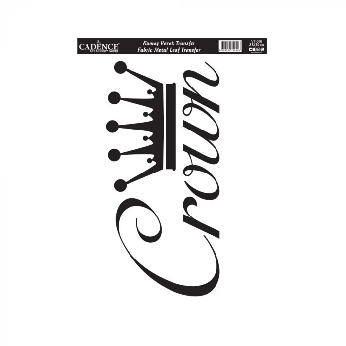 VARAK KUMAŞ ALTIN TRANSFER VT-006 21X30