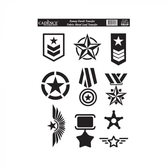 VARAK KUMAŞ ALTIN TRANSFER VT-033 21X30