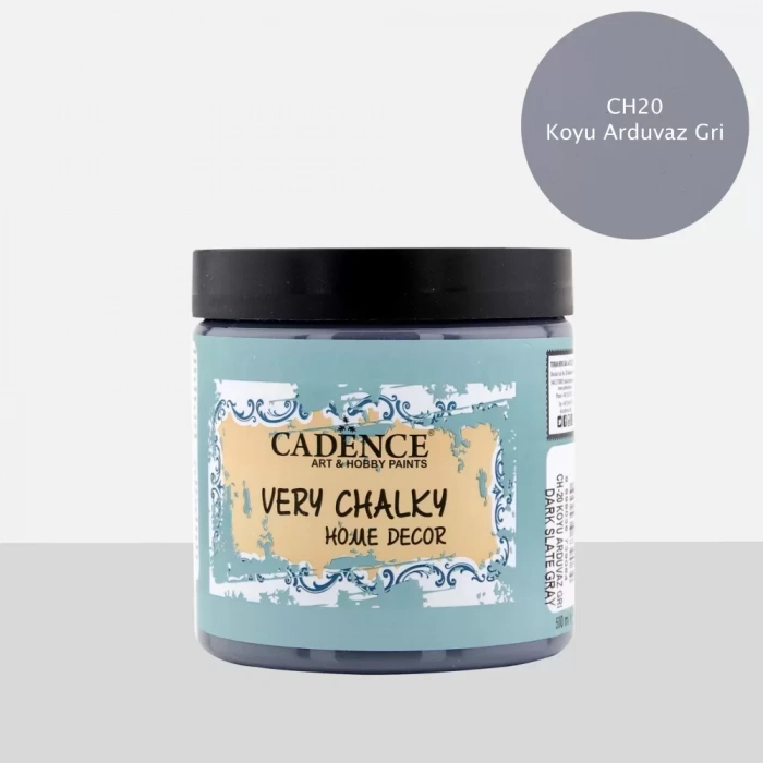 VERY CHALKY H. D. CH-20 KOYU ARDUVAZ GRİ 500ML