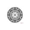 HOME DECOR MİNİ STENCIL HDM-114 25X25