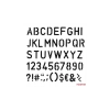 HOME DECOR MİNİ STENCIL HDM-59 25X25