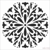 HOME DECOR STENCIL HD-112 45X45