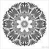 HOME DECOR STENCIL HD-114 45X45