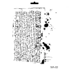 MIX MEDİA STENCIL MA SERİSİ MA02 21X29