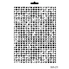 MIX MEDİA STENCIL MA SERİSİ MA21 21X29