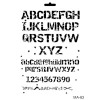 MIX MEDİA STENCIL MA SERİSİ MA62 21X29