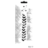 MIX MEDİA STENCIL MU SERİSİ MU17 10X25