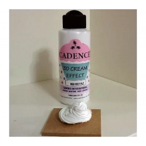 3D CREAM EFFECT 350 BEYAZ 120ML
