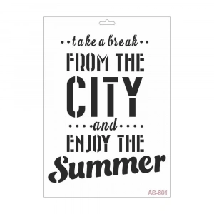 A4 SERİSİ STENCIL AS601 21X29