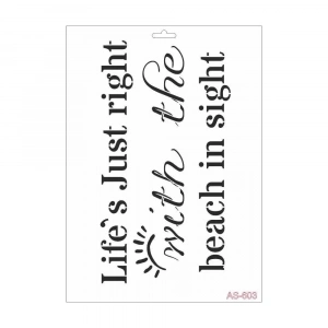 A4 SERİSİ STENCIL AS603 21X29