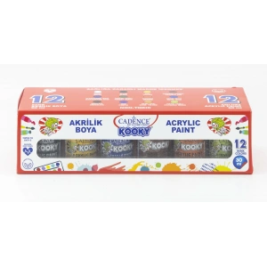 CADENCE KOOKY AKRİLİK BOYA SET2 12X30ML
