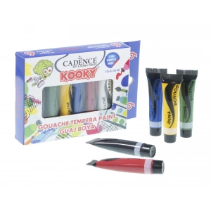 CADENCE KOOKY GUAJ BOYA ( TEMPERA ) 6LI SET 15ML