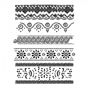 DANTEL SERİSİ STENCIL DS21 25X35