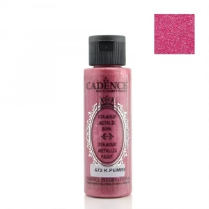 DIAMOND METALİK BOYA 672 KOYU PEMBE 70ML