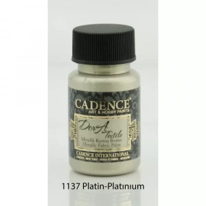 DORA KUMAŞ METALİK 1137 PLATİN 50ML