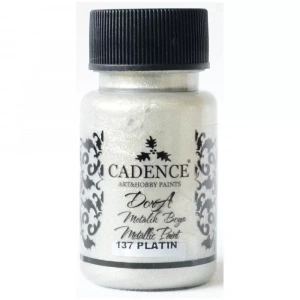 DORA METALİK BOYA 137 PLATİN 50ML