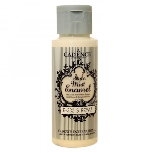 ENAMEL CAM BOYASI E-332 S. BEYAZ 59ML