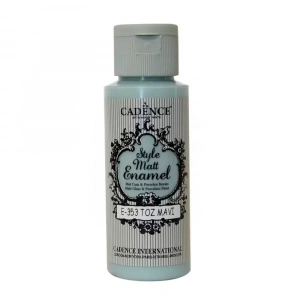 ENAMEL CAM BOYASI E-353 TOZ MAVİSİ 59ML