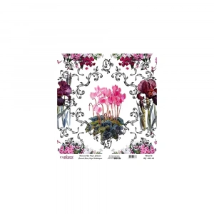 EVRENSEL PİRİNÇ KAĞIT KOLEKSİYON BEYAZ ZEMİN UC-003 30X30