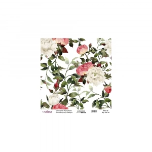 EVRENSEL PİRİNÇ KAĞIT KOLEKSİYON BEYAZ ZEMİN UC-048 30X30