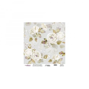 EVRENSEL PİRİNÇ KAĞIT KOLEKSİYON BEYAZ ZEMİN UC-056 30X30